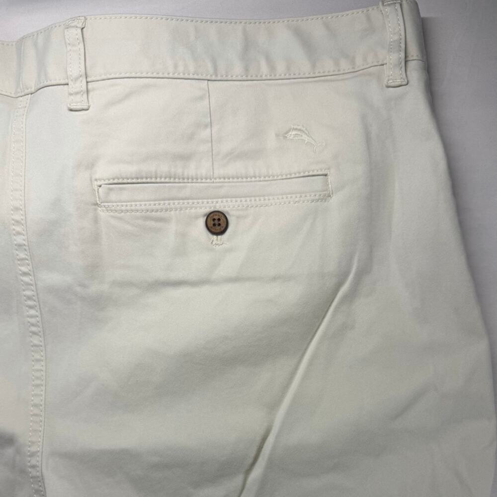 Tommy Bahama Men's Size 38 Beige Tencel Cotton Blend Chino Shorts - Picture 6 of 7